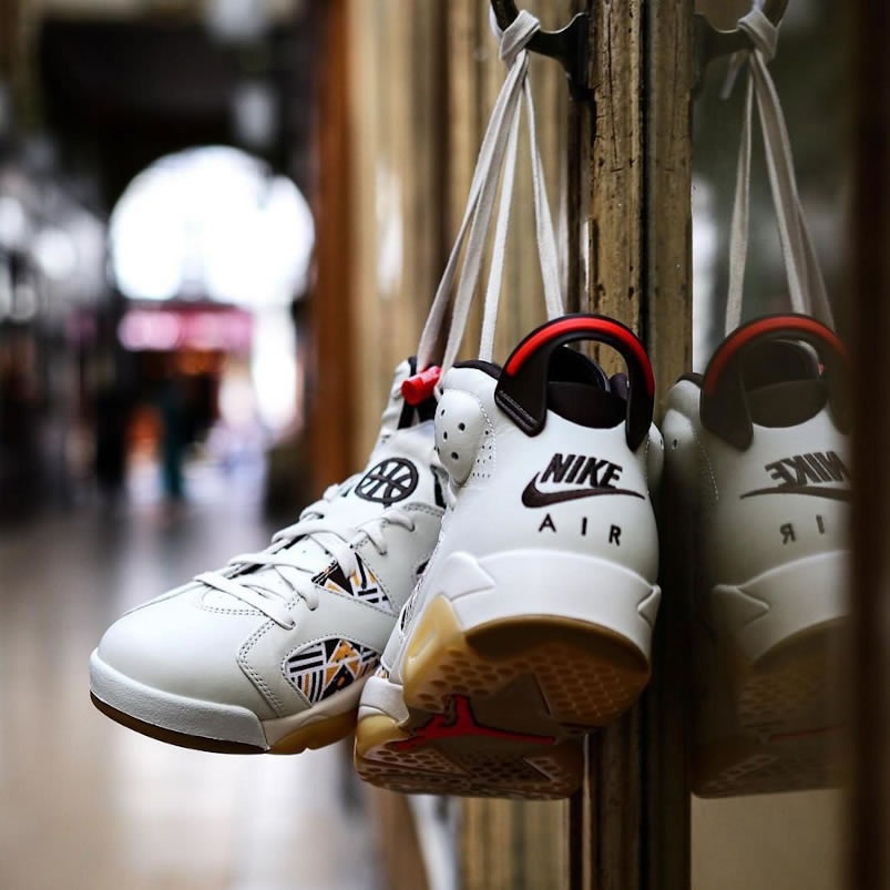 Air Jordan 6 Retro Quai 54 2020 Sail Baroque Brown Cz4152 100 (8) - www.newkick.vip