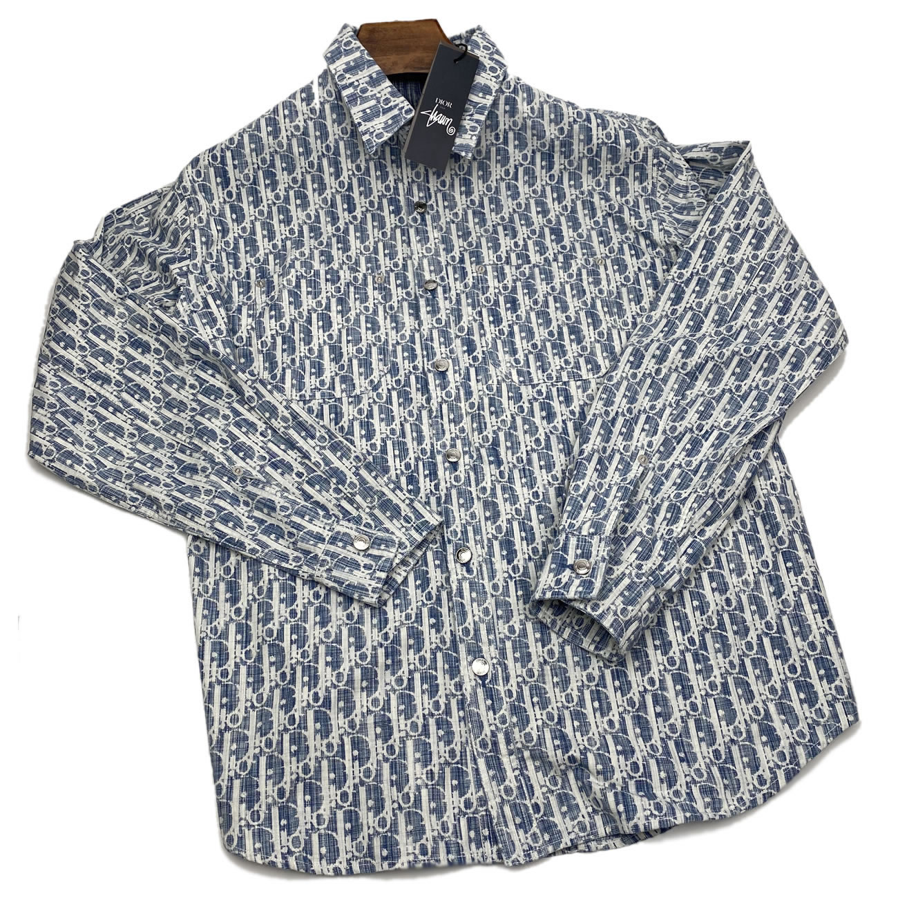 Dior Air Jordan T Shirt White Blue S 2xl (1) - www.newkick.vip