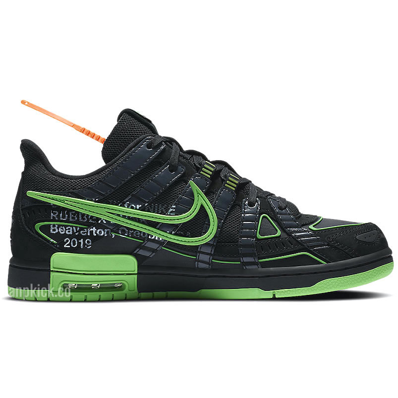 Off White Nike Air Rubber Dunk Green Strike Release Date Cu6015 001 (2) - www.newkick.vip