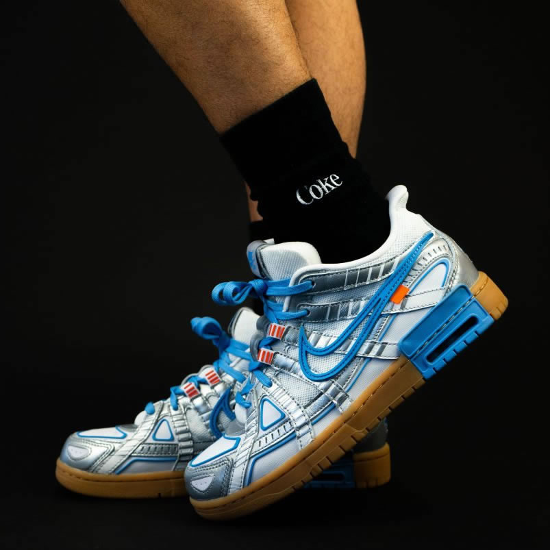 Off White Nike Air Rubber Dunk University Blue Release Date On Feet Cu6015 100 (3) - www.newkick.vip