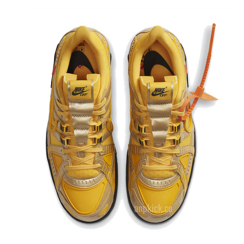 Off White Nike Air Rubber Dunk University Gold Release Date Cu6015 700 (4) - www.newkick.vip