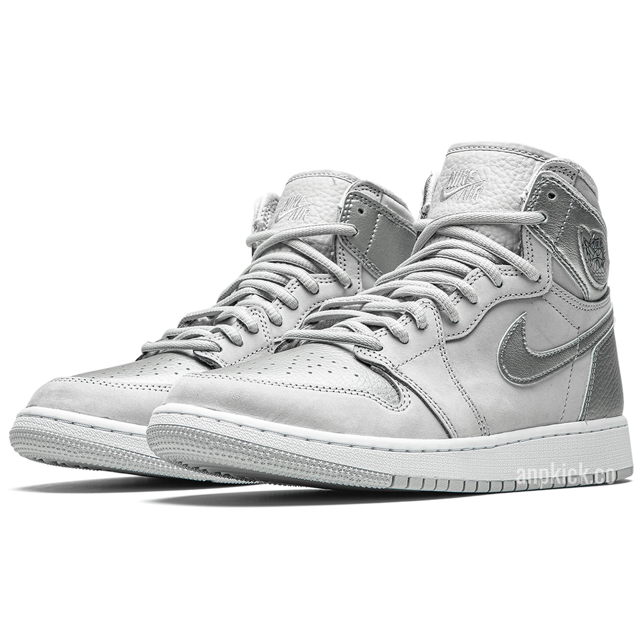 Air Jordan 1 Retro High Og Gs Co Jp Metallic Silver Neutral Grey 575441 029 (2) - www.newkick.vip