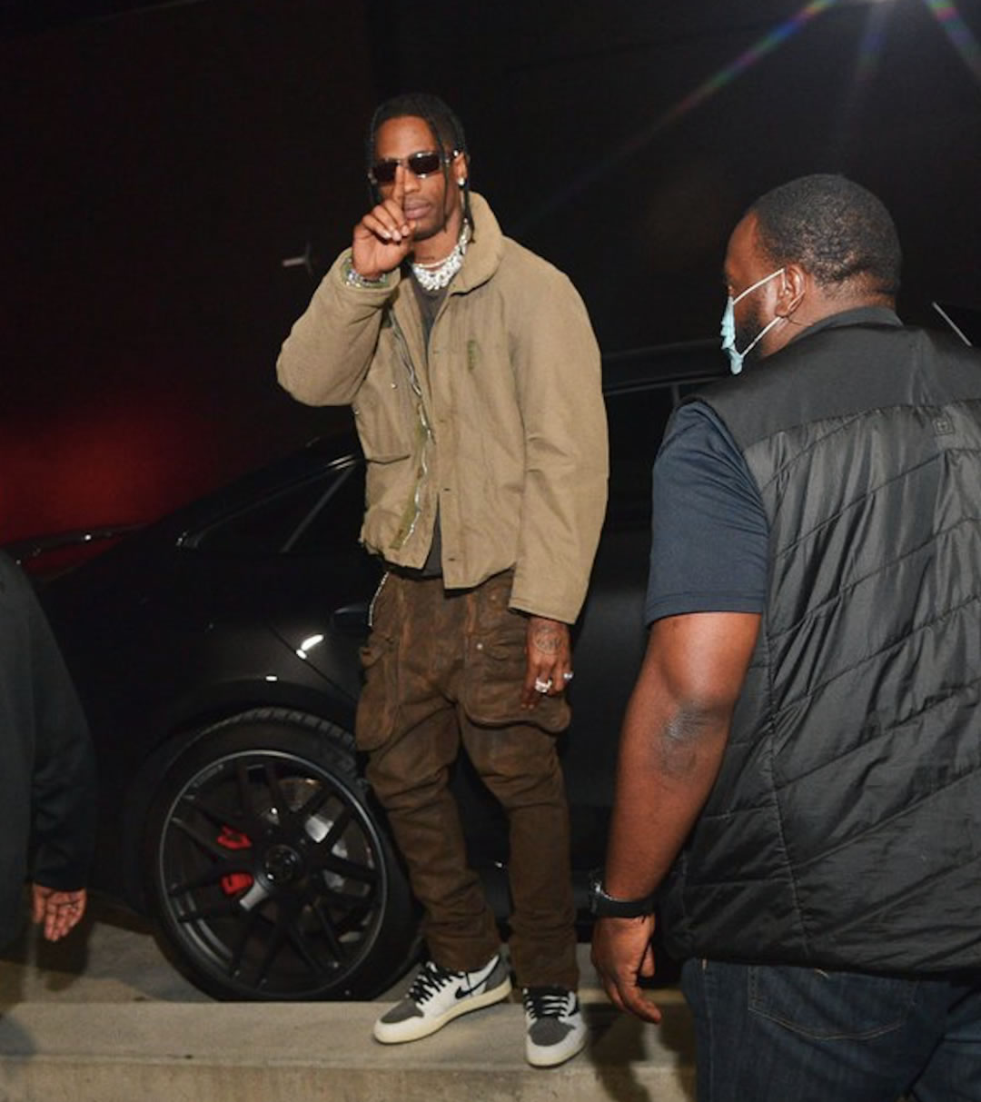 Travis Scott Air Jordan 1 Retro High Sample 2.0 Brown Cactus Jack Anpkick First Look On Foot (2) - www.newkick.vip Travis Scott Air Jordan 1 Retro High Sample 2.0 Brown Cactus Jack Anpkick First Look On Foot (2) - www.newkick.vip