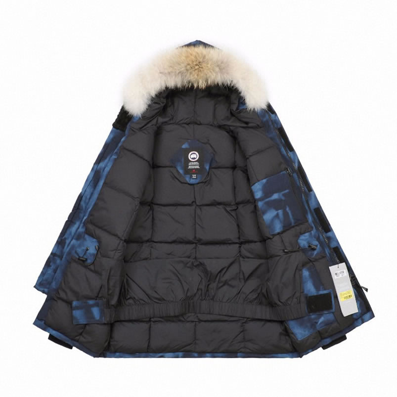 08 Canada Goose 19fw Expedition 4660ma Down Jacket Camouflage Blue (3) - www.newkick.vip