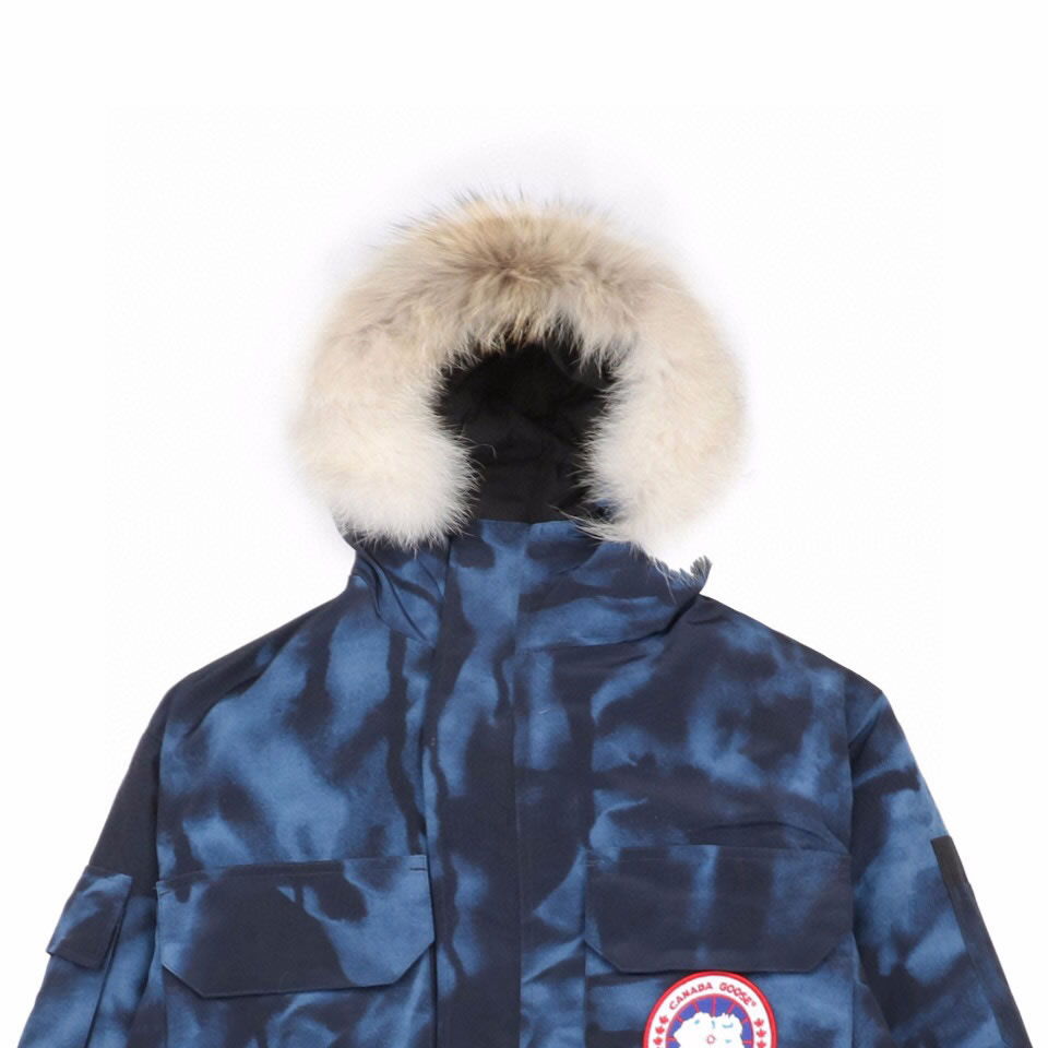 08 Canada Goose 19fw Expedition 4660ma Down Jacket Camouflage Blue (4) - www.newkick.vip