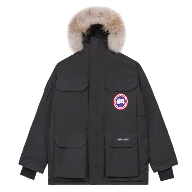 08 Canada Goose 19fw Expedition 4660ma Down Jacket Coat Black (1) - www.newkick.vip