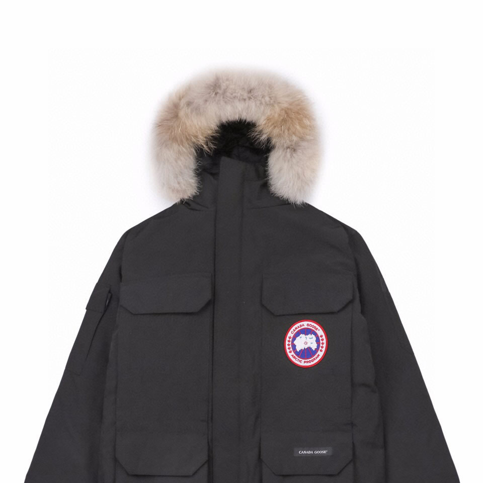 08 Canada Goose 19fw Expedition 4660ma Down Jacket Coat Black (4) - www.newkick.vip