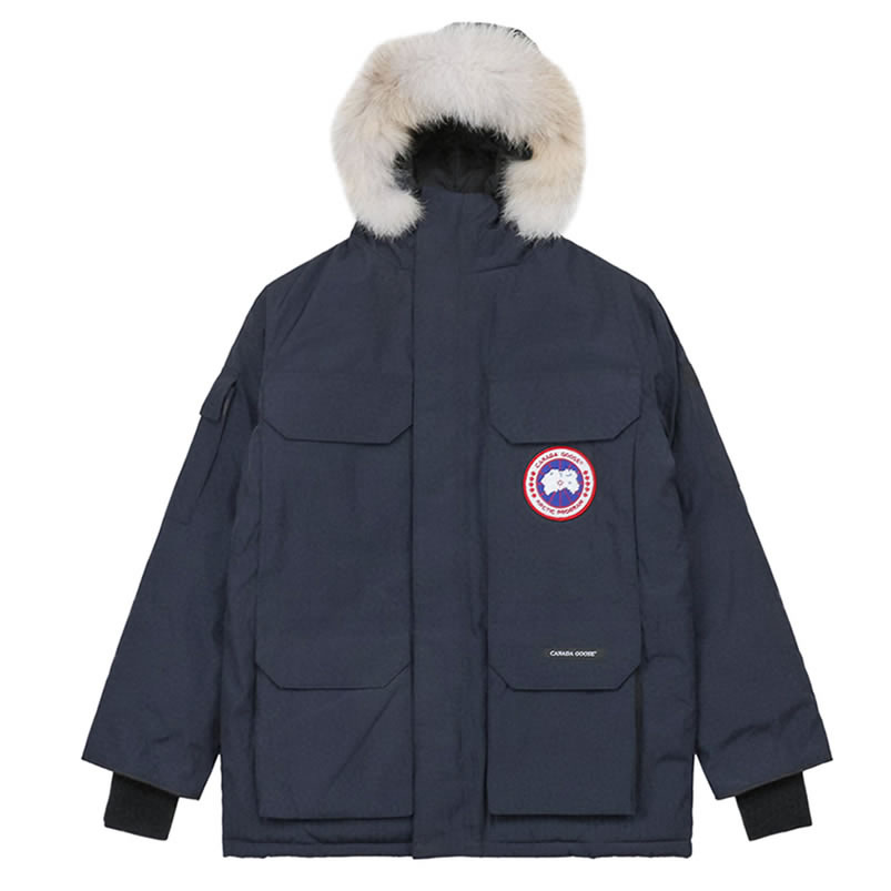 08 Canada Goose 19fw Expedition 4660ma Down Jacket Coat Navy Blue (1) - www.newkick.vip