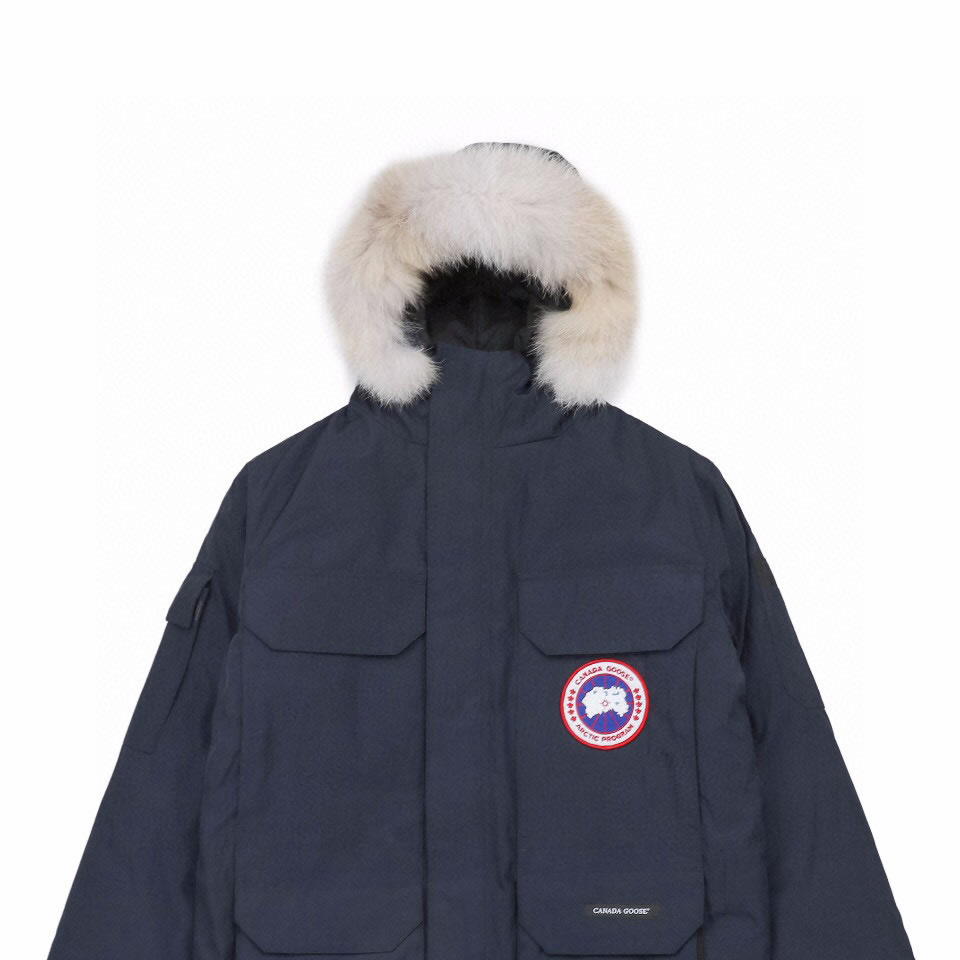08 Canada Goose 19fw Expedition 4660ma Down Jacket Coat Navy Blue (4) - www.newkick.vip