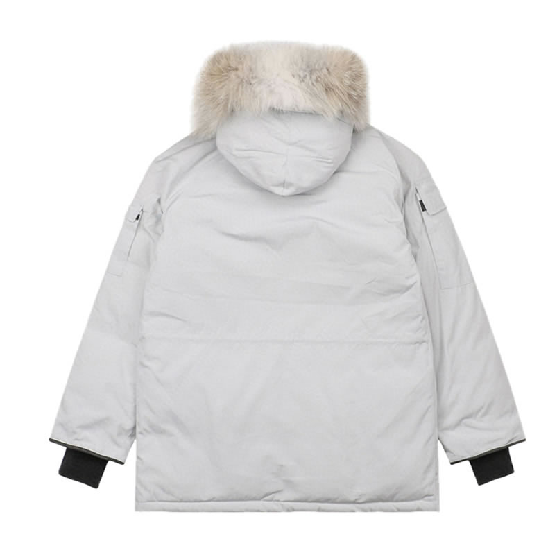 08 Canada Goose 19fw Expedition 4660ma Down Jacket Coat Silver White (2) - www.newkick.vip