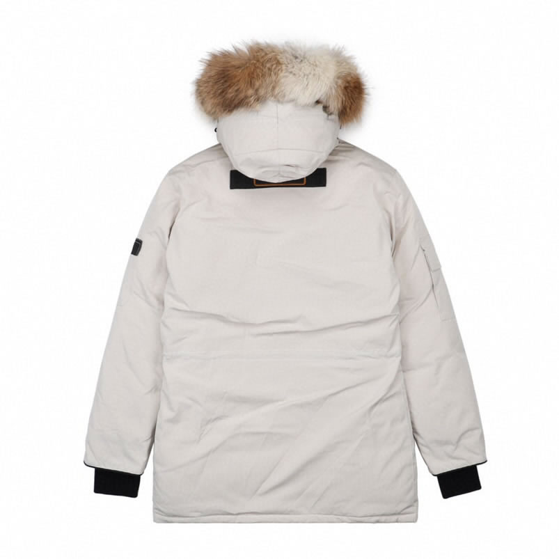 09 Canada Goose 19fw Expedition 4660la Down Jacket Coat Cream White (2) - www.newkick.vip