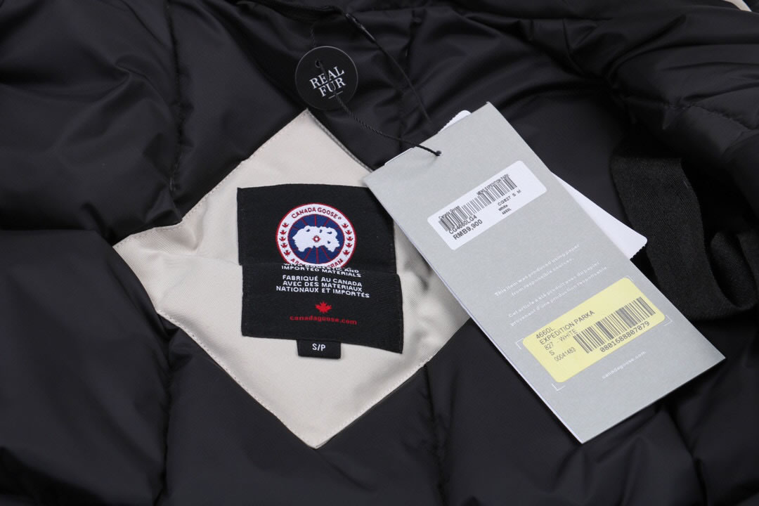 09 Canada Goose 19fw Expedition 4660la Down Jacket Coat Cream White (8) - www.newkick.vip