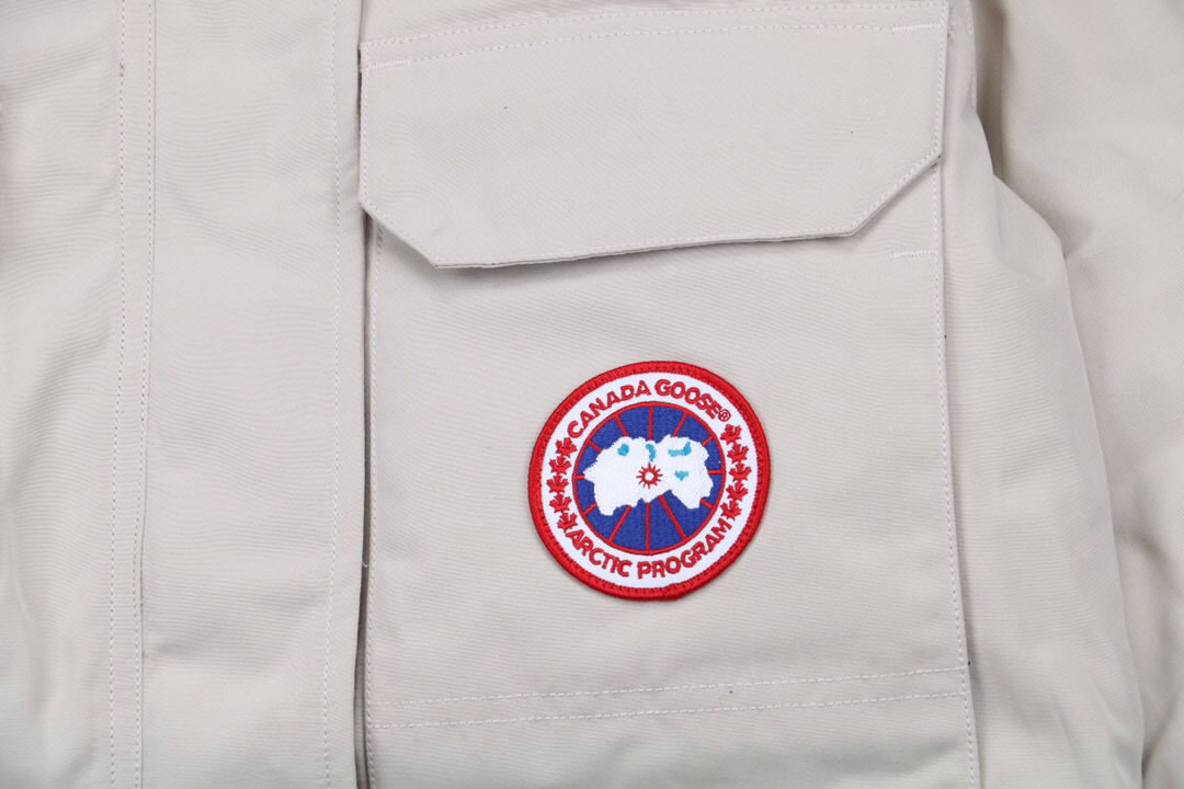 09 Canada Goose 19fw Expedition 4660la Down Jacket Coat Cream White (9) - www.newkick.vip