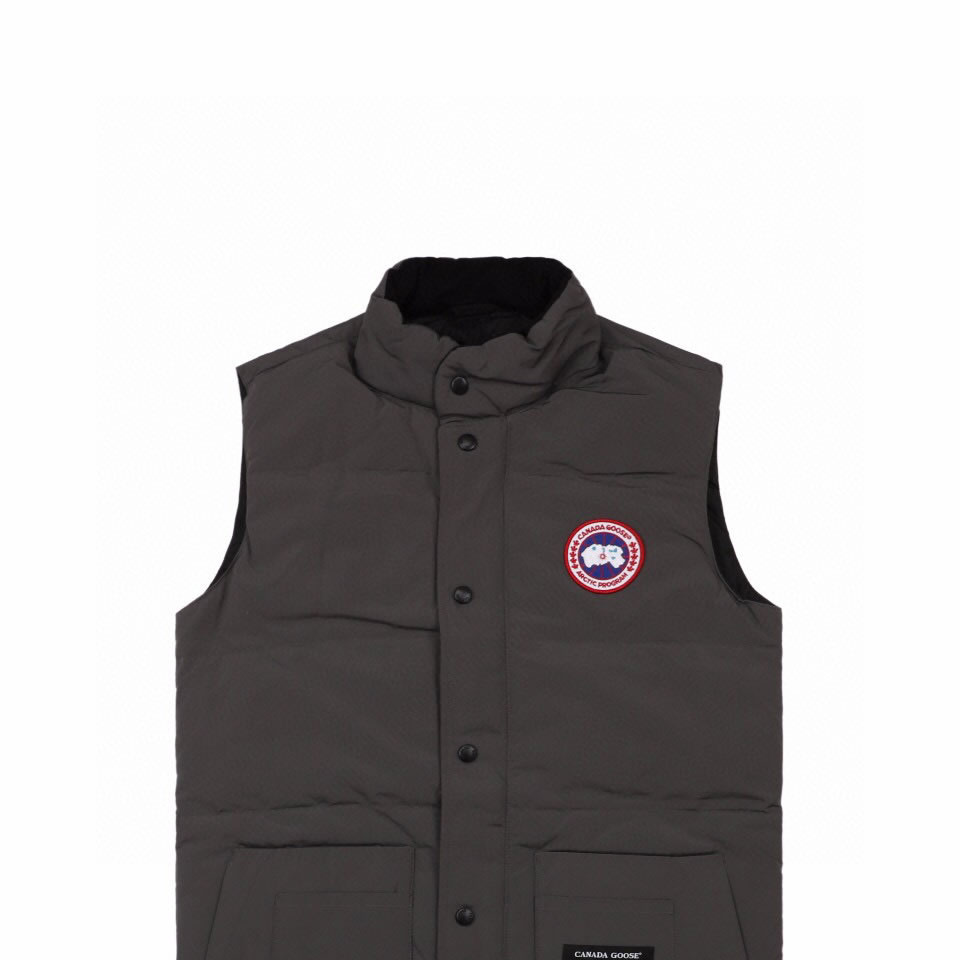 Canada Goose 4154m Freestyle Crew Vest Dark Gray (4) - www.newkick.vip