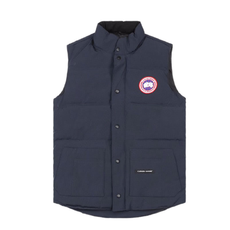 Canada Goose 4154m Freestyle Crew Vest Navy Blue (1) - www.newkick.vip