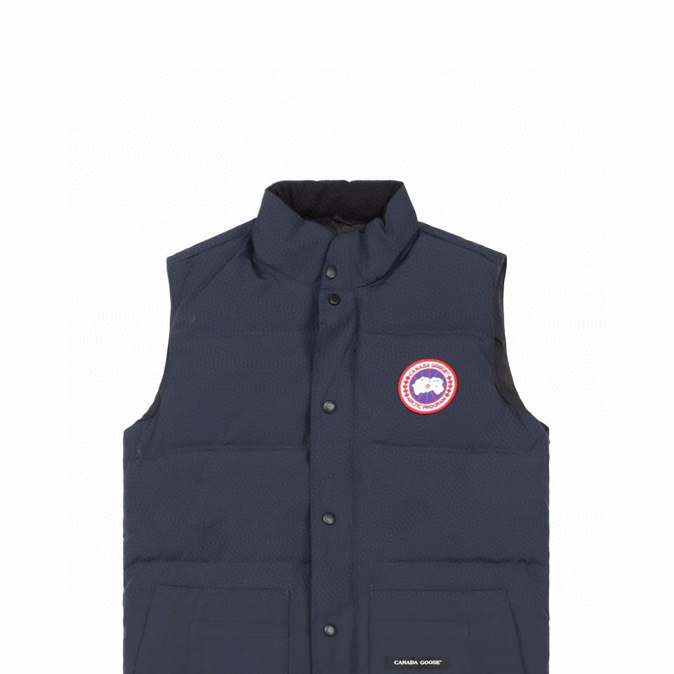 Canada Goose 4154m Freestyle Crew Vest Navy Blue (4) - www.newkick.vip