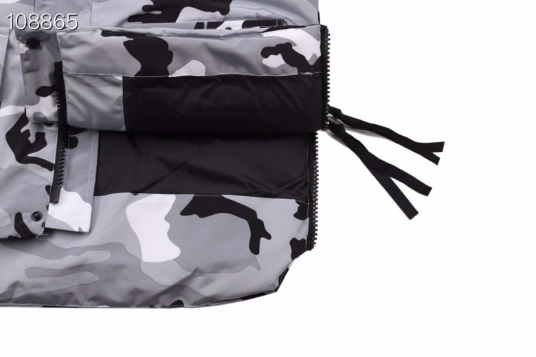 Canada Goose Maitland 4550mb 815 Down Jacket Coat Camouflage Black White (6) - www.newkick.vip