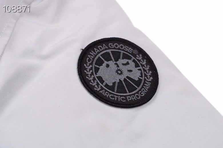 Canada Goose Maitland 4550mb 815 Down Jacket Coat Silver White (7) - www.newkick.vip