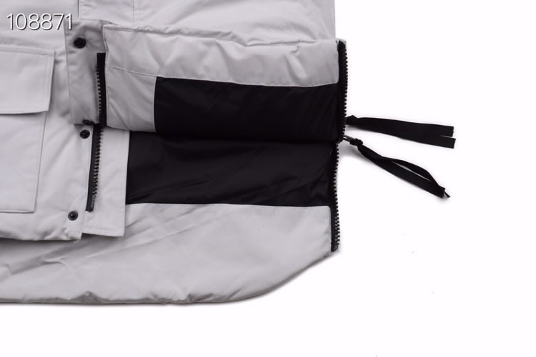 Canada Goose Maitland 4550mb 815 Down Jacket Coat Silver White (9) - www.newkick.vip