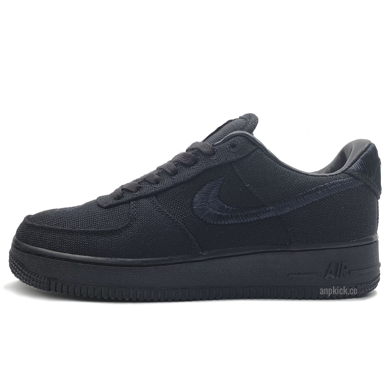 Stussy Nike Air Force 1 Low Black Cz9084 001 Release Date (1) - www.newkick.vip