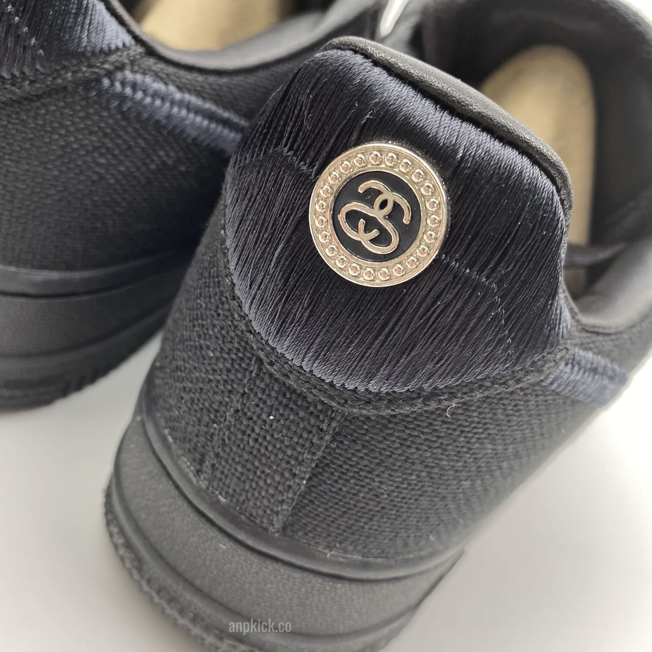 Stussy Nike Air Force 1 Low Black Cz9084 001 Release Date (7) - www.newkick.vip