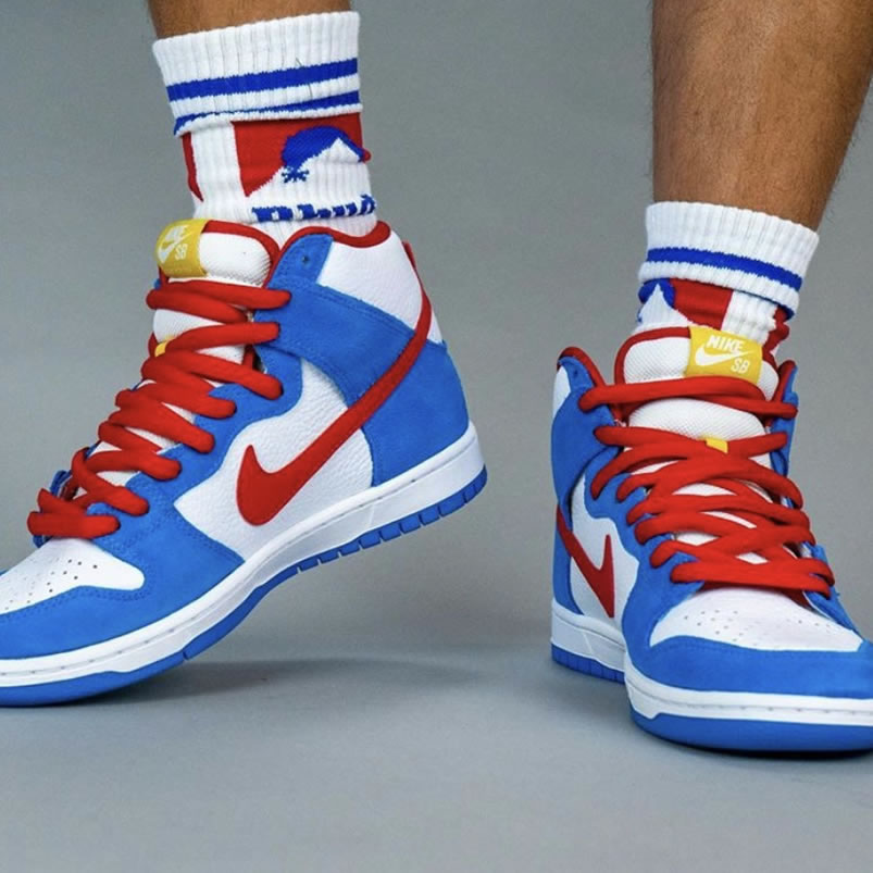 Nike Sb Dunk High Doraemon New Release Date On Feet Ci2692 400 (2) - www.newkick.vip