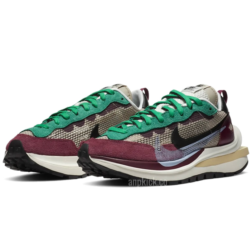 Sacai Nike Vaporwaffle String Black Villain Red Neptune Green Dd3035 200 (2) - www.newkick.vip