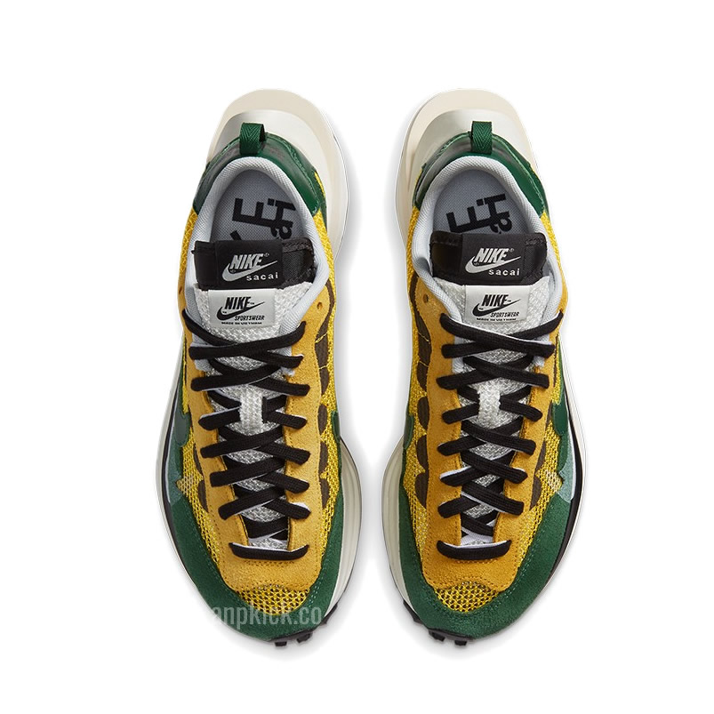 Sacai Nike Vaporwaffle Tour Yellow Stadium Green Sail Cv1363 700 (4) - www.newkick.vip
