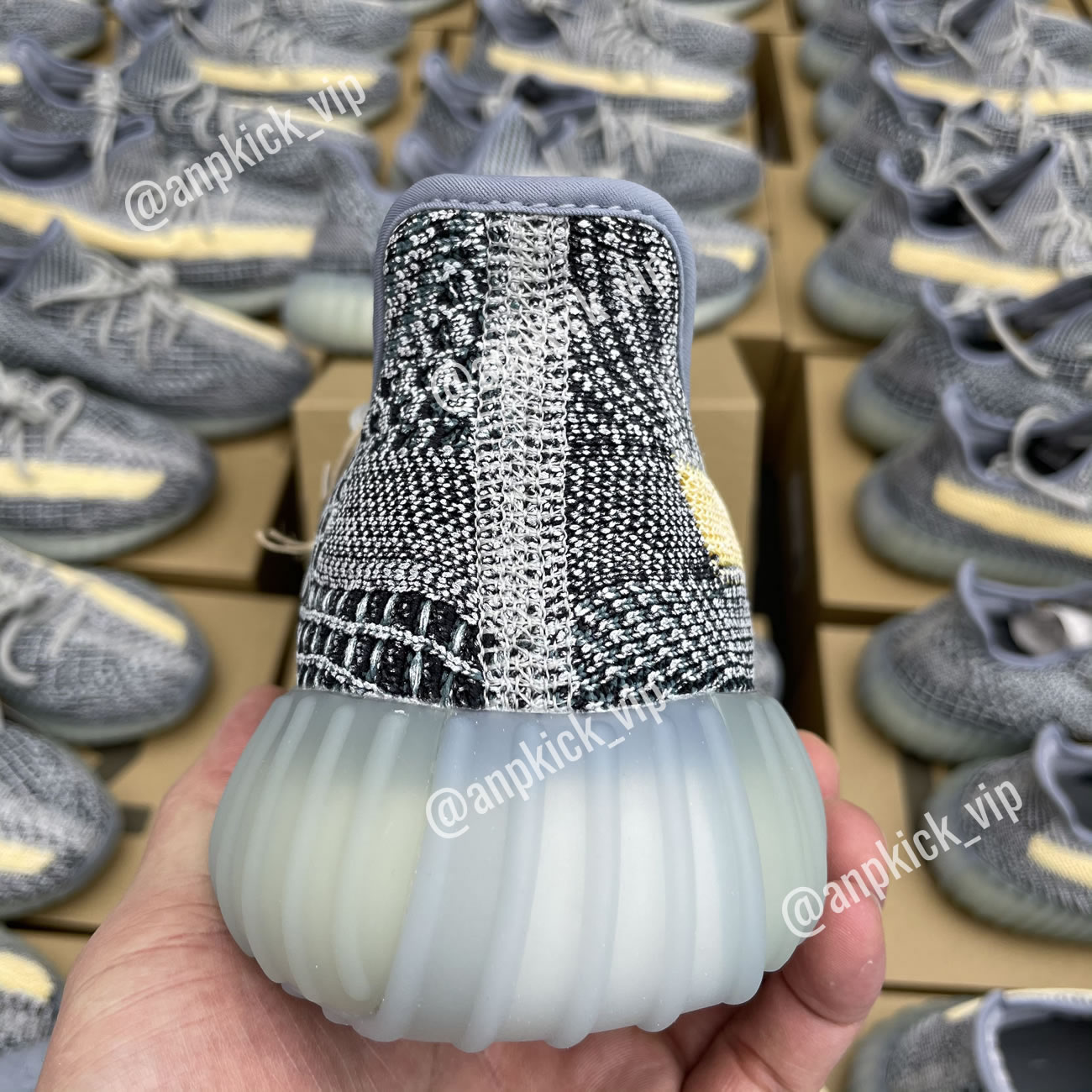 Adidas Anpkick Yeezy Boost 350 V2 Ash Blue Gy7657 (4) - www.newkick.vip