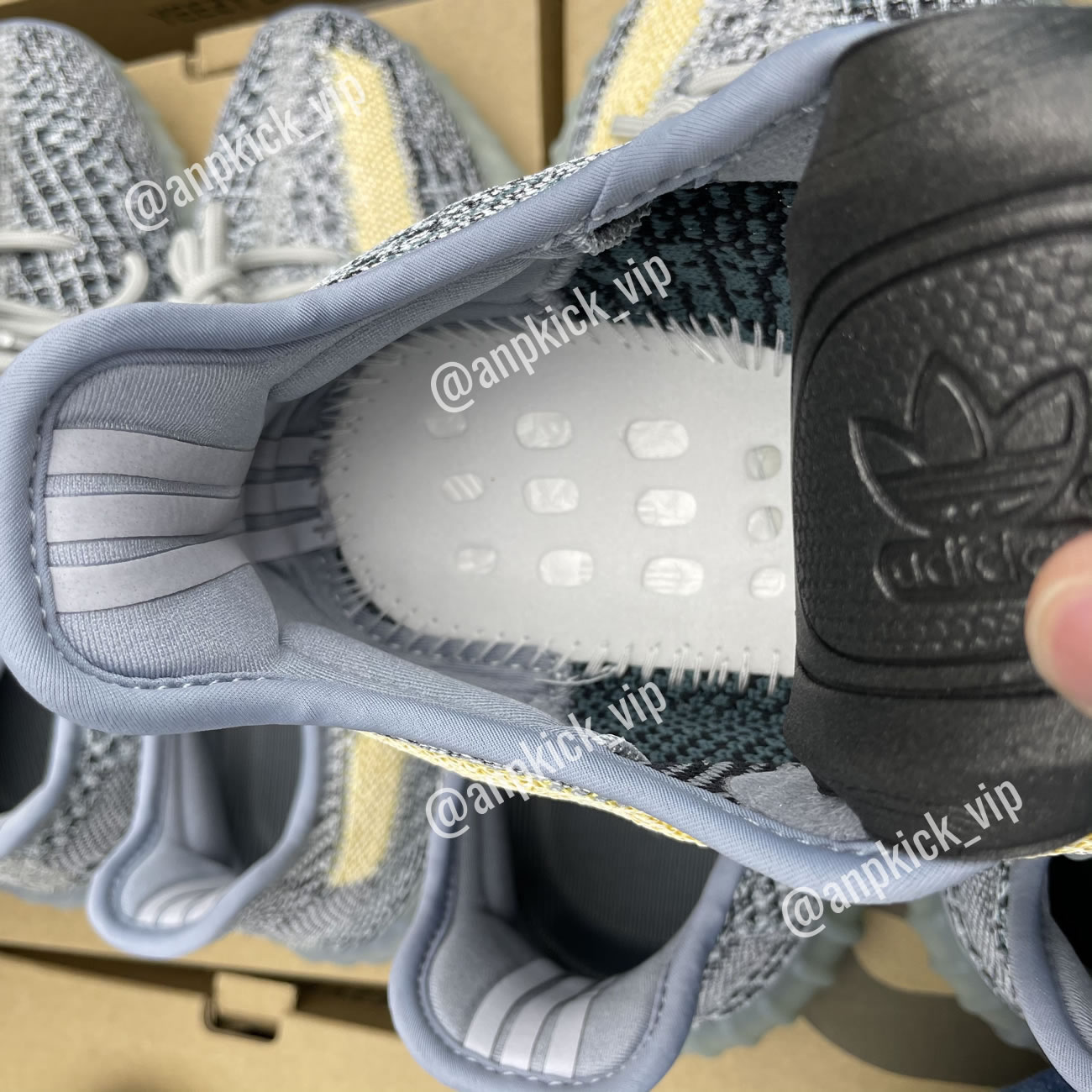 Adidas Anpkick Yeezy Boost 350 V2 Ash Blue Gy7657 (6) - www.newkick.vip