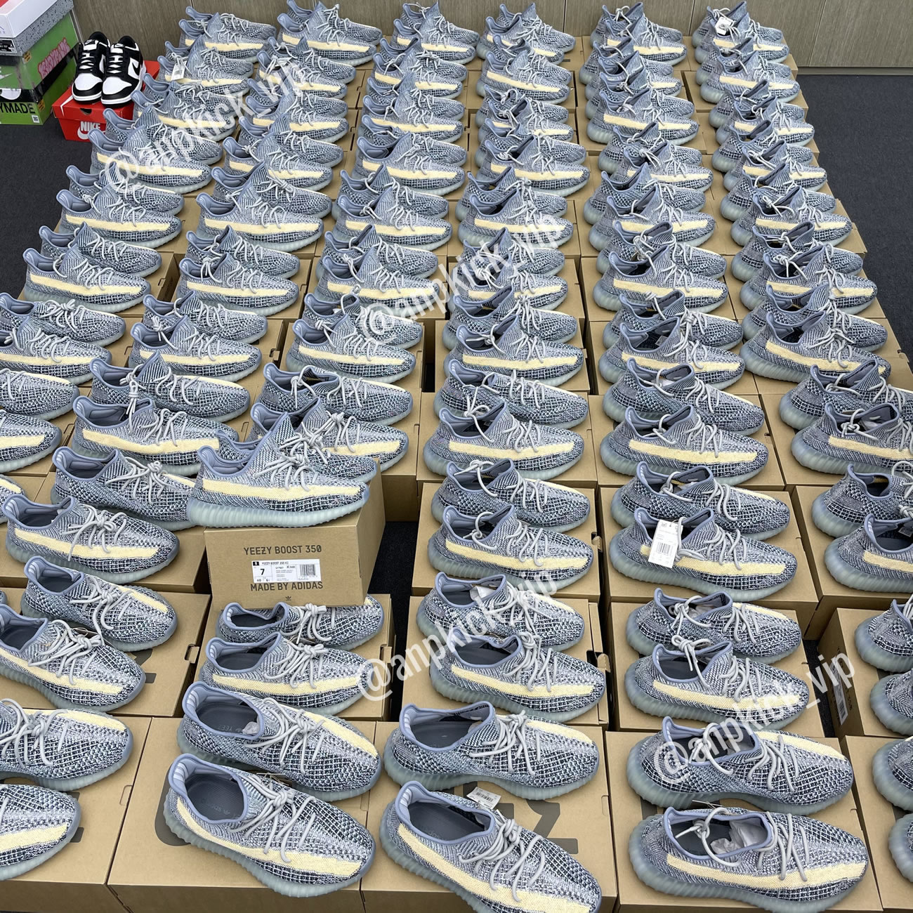 Adidas Anpkick Yeezy Boost 350 V2 Ash Blue Gy7657 (9) - www.newkick.vip