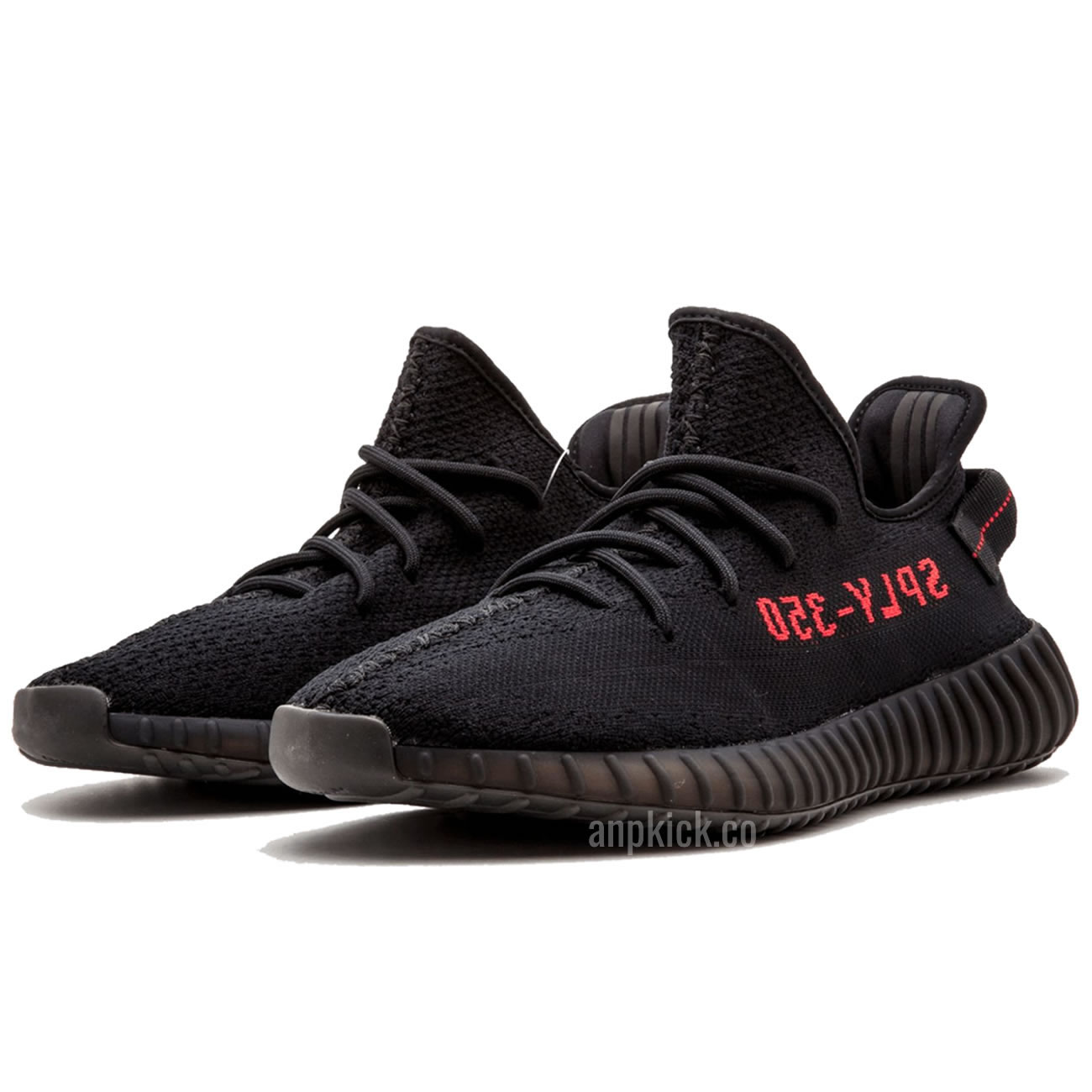 Yeezy Boost 350 V2 Bred Black Red 2020 New Release Cp9652 (2) - www.newkick.vip