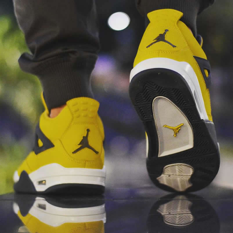 Air Jordan 4 Retro Ls Lightning 2020 On Feet 314254 702 (3) - www.newkick.vip