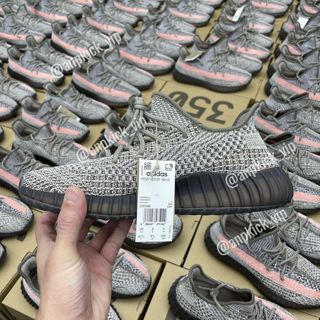 Adidas Anpkick Yeezy Boost 350 V2 Ash Stone Gw0089 (6) - www.newkick.vip