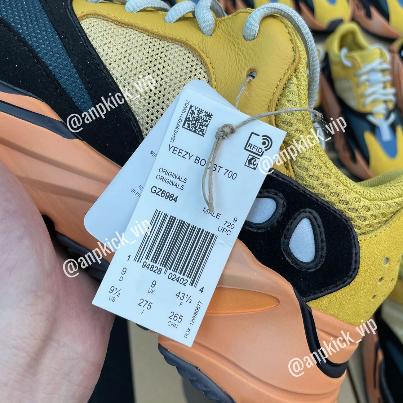 Adidas Anpkick Yeezy Boost 700 Sun Gz6984 (5) - www.newkick.vip