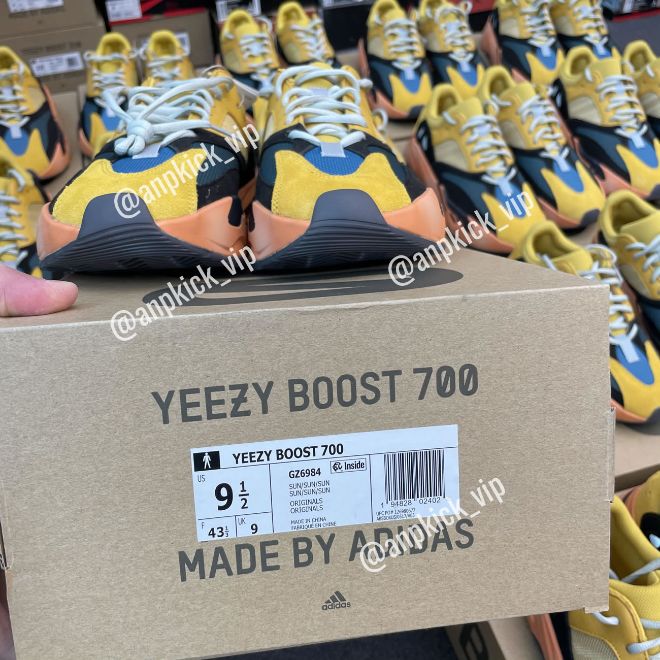 Adidas Anpkick Yeezy Boost 700 Sun Gz6984 (7) - www.newkick.vip