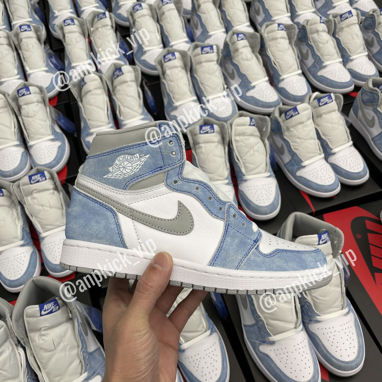 Air Jordan 1 Retro High Og Hyper Royal Anpkick Mens 555088 402 Gs 575441 402 (2) - www.newkick.vip