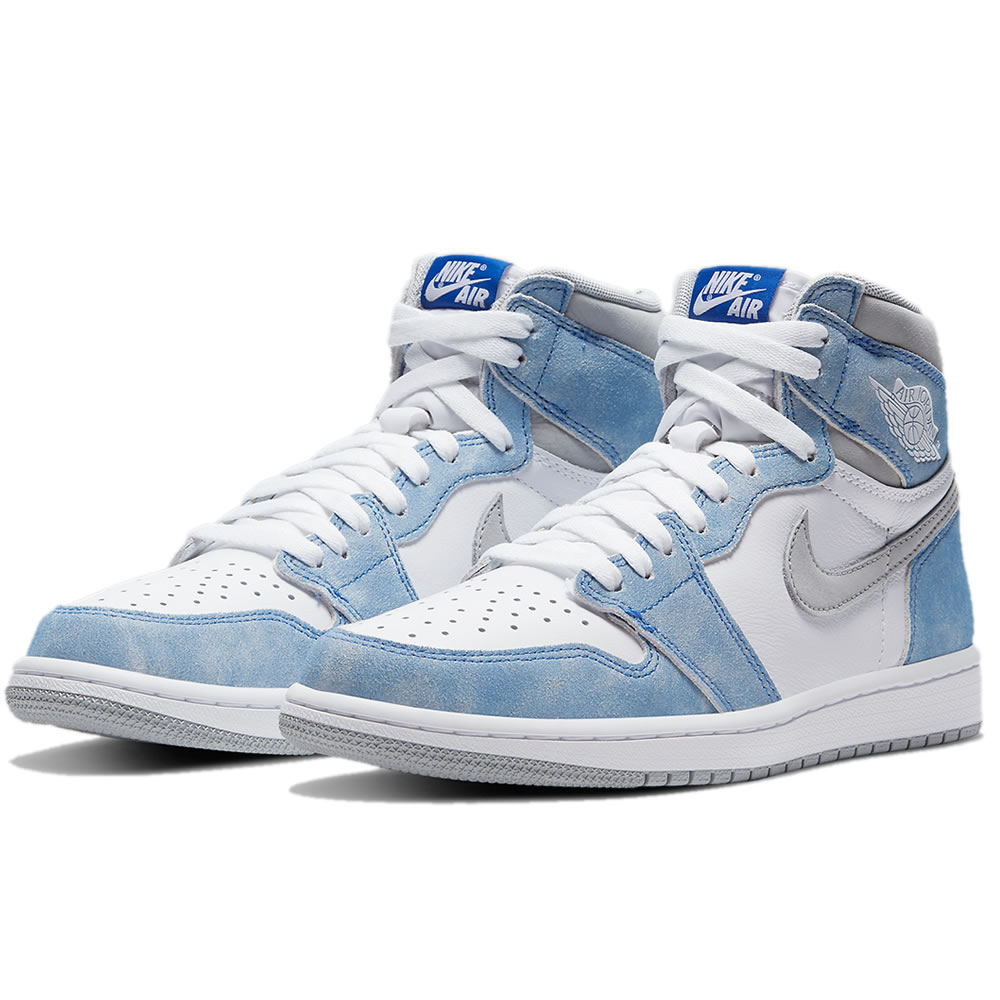 Air Jordan 1 Retro High Og Hyper Royal Mens 555088 402 Gs 575441 402 (3) - www.newkick.vip