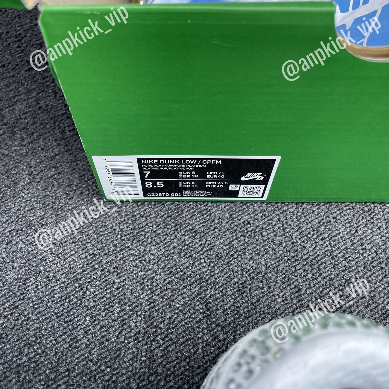 Anpkick Nike Dunk Low Cactus Plant Flea Market Swarovski Crystals Cz2670 001 (11) - www.newkick.vip