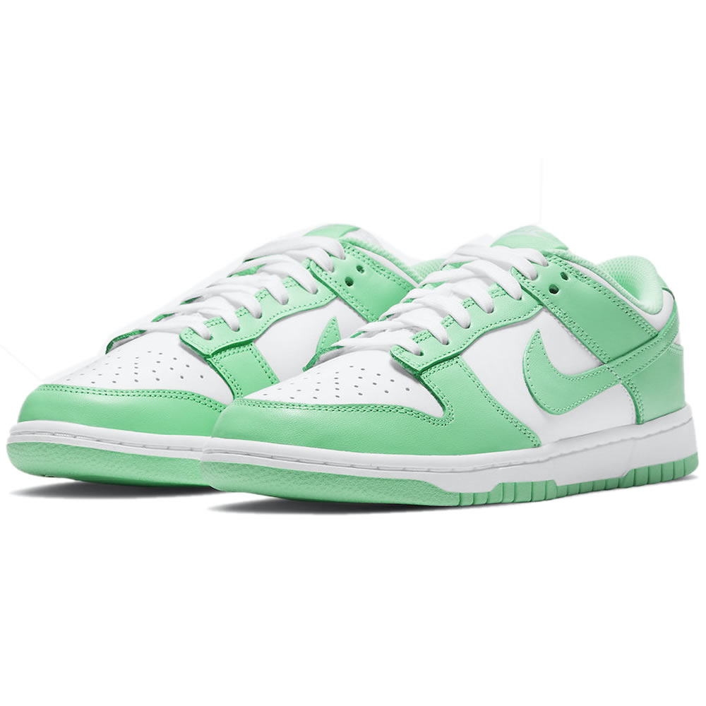 Nike Dunk Low Wmns Green Glow White Green Dd1503 105 (3) - www.newkick.vip