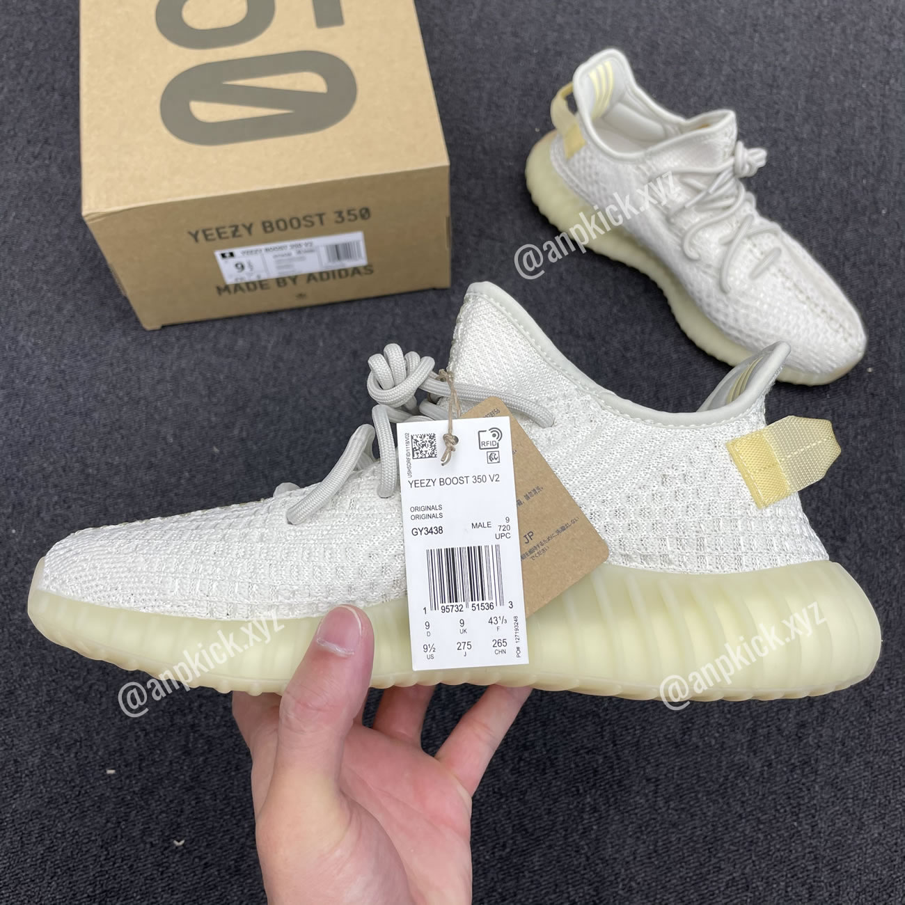 Adidas Yeezy Boost 350 V2 Light Uv Sensitive Gy3438 (7) - www.newkick.vip