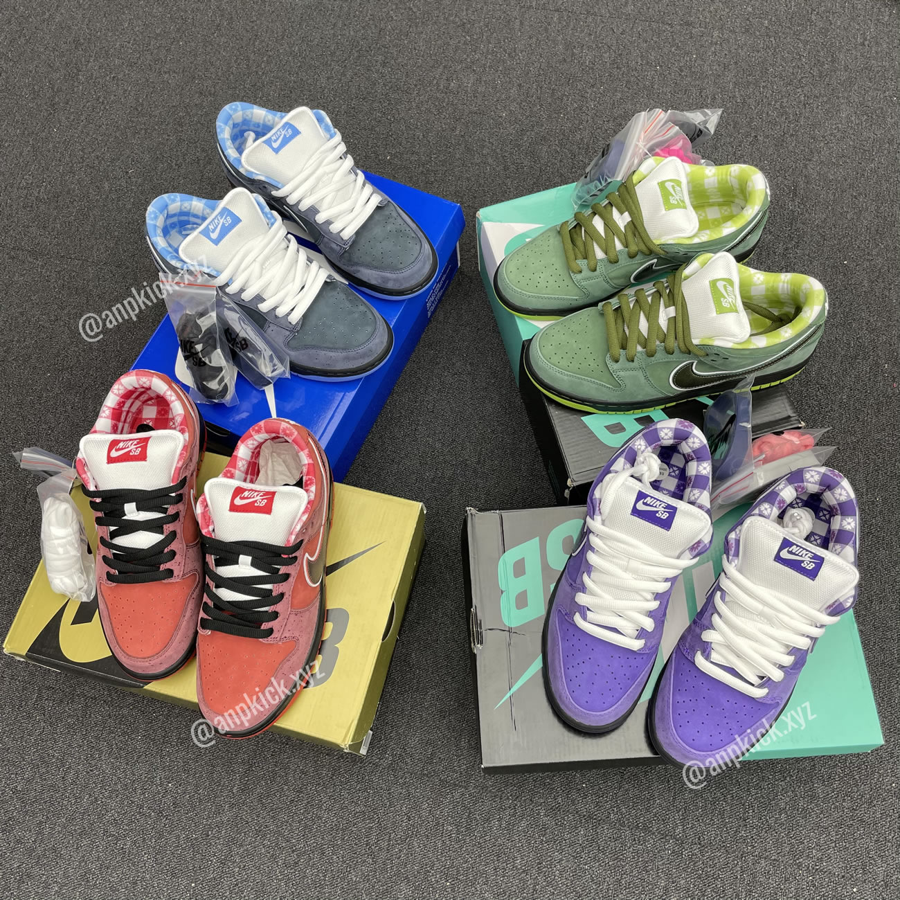 Anpkick Nike Sb Dunk Low Concepts Blue Green Purple Red Lobster 4 Colors (2) - www.newkick.vip Anpkick Nike Sb Dunk Low Concepts Blue Green Purple Red Lobster 4 Colors (2) - www.newkick.vip