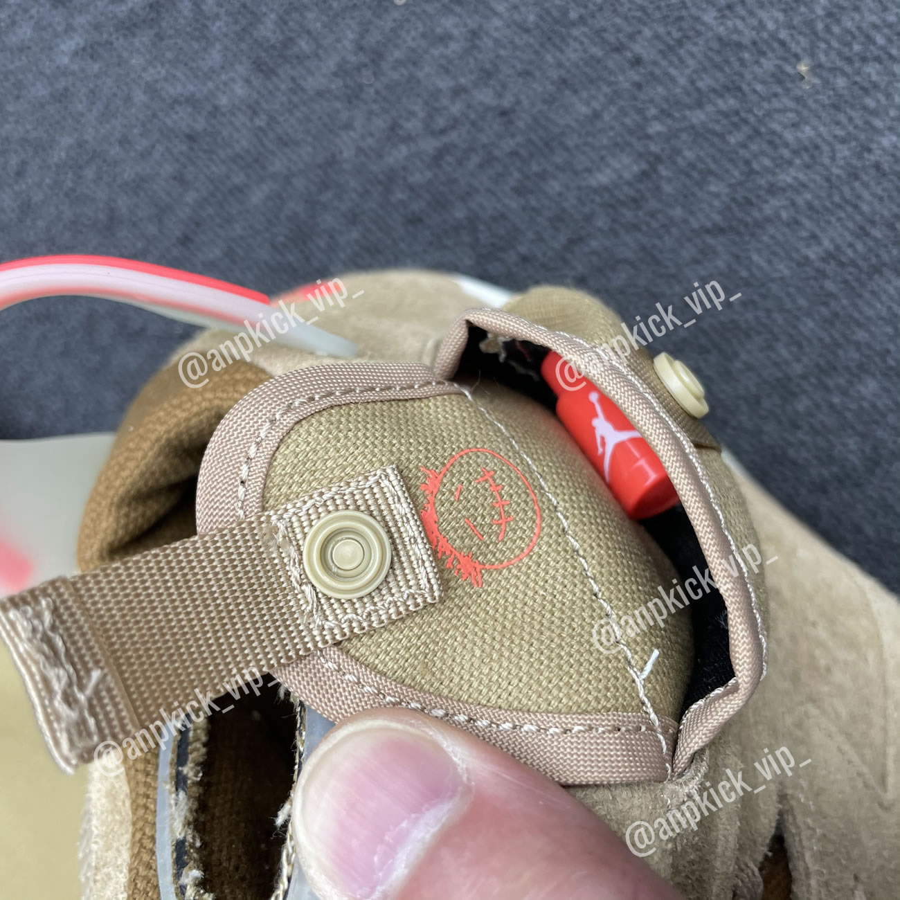 Anpkick Travis Scott Air Jordan 6 Retro British Khaki Dh0690 200 (6) - www.newkick.vip