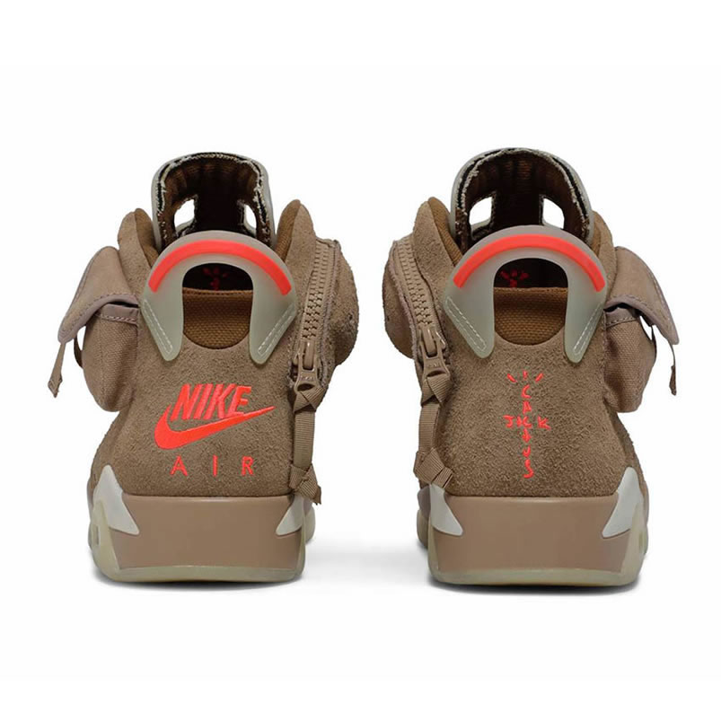 Travis Scott Air Jordan 6 Retro British Khaki Dh0690 200 (4) - www.newkick.vip