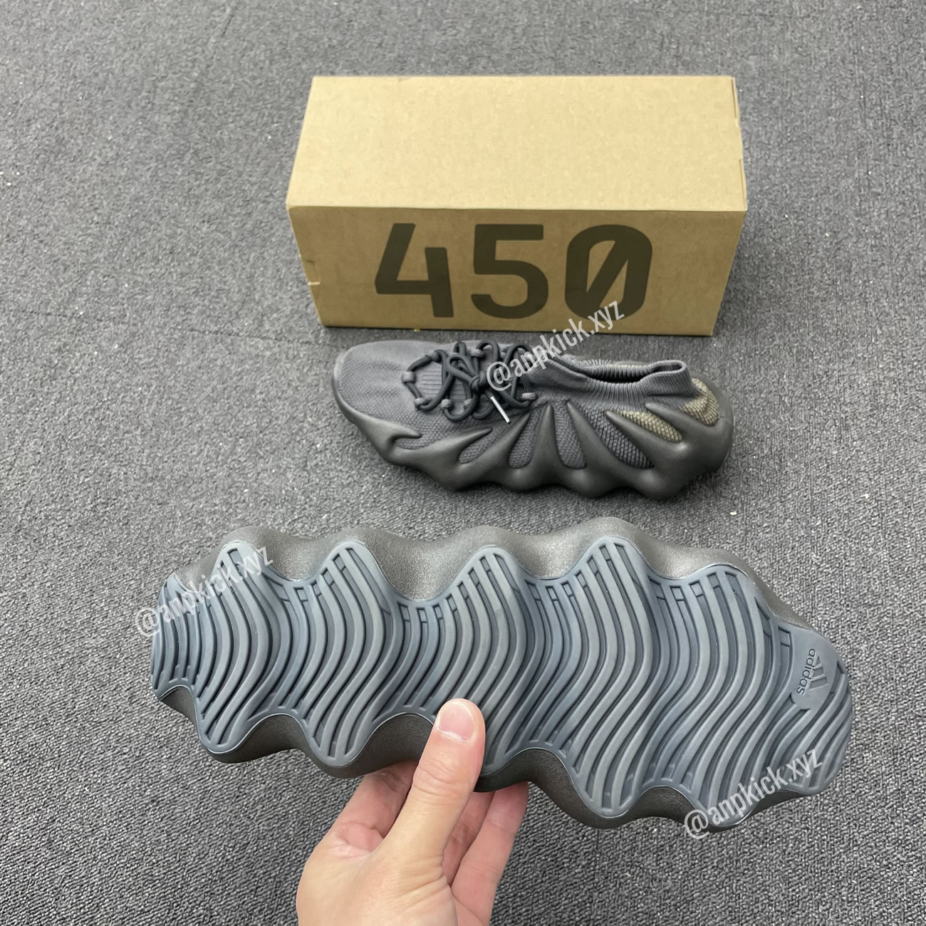 Adidas Yeezy 450 Dark Slate Anpkick H68039 (5) - www.newkick.vip
