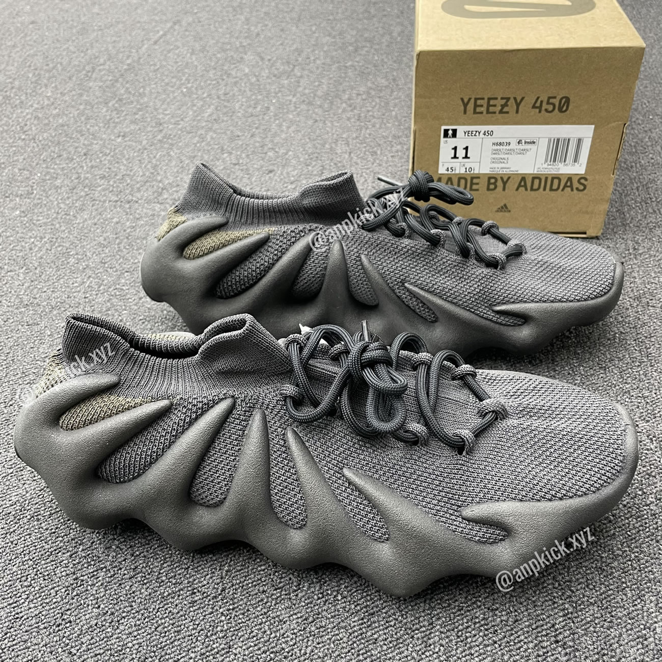 Adidas Yeezy 450 Dark Slate Anpkick H68039 (8) - www.newkick.vip