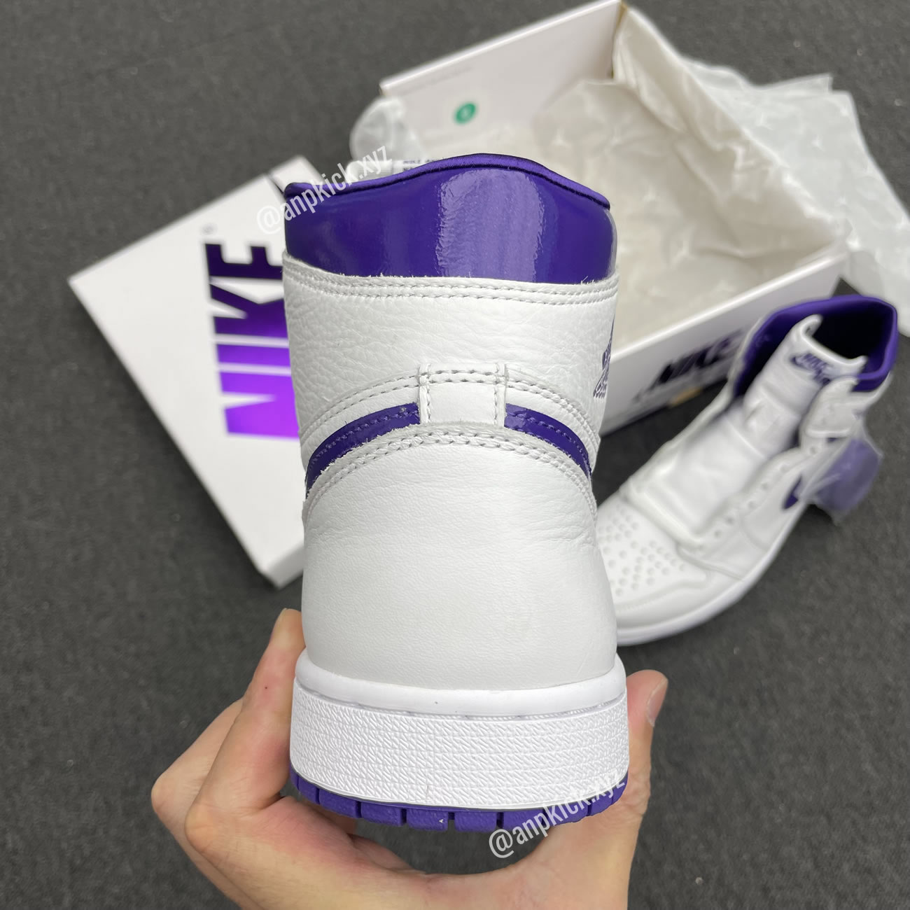 Air Jordan 1 Retro High Wmns Court Purple Anpkick Cd0461 151 (5) - www.newkick.vip
