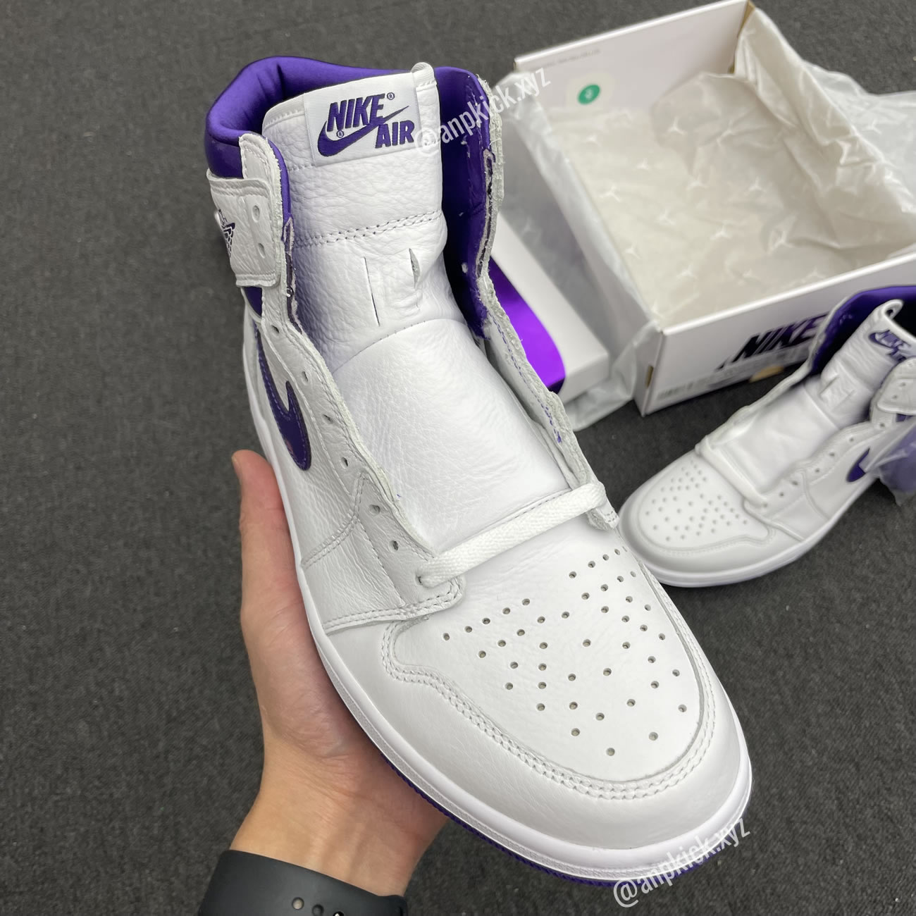 Air Jordan 1 Retro High Wmns Court Purple Anpkick Cd0461 151 (3) - www.newkick.vip