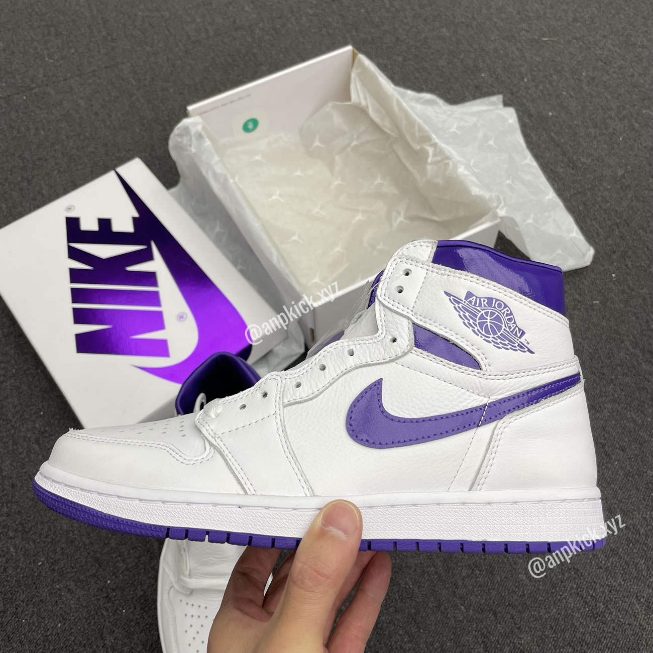 Air Jordan 1 Retro High Wmns Court Purple Anpkick Cd0461 151 (7) - www.newkick.vip