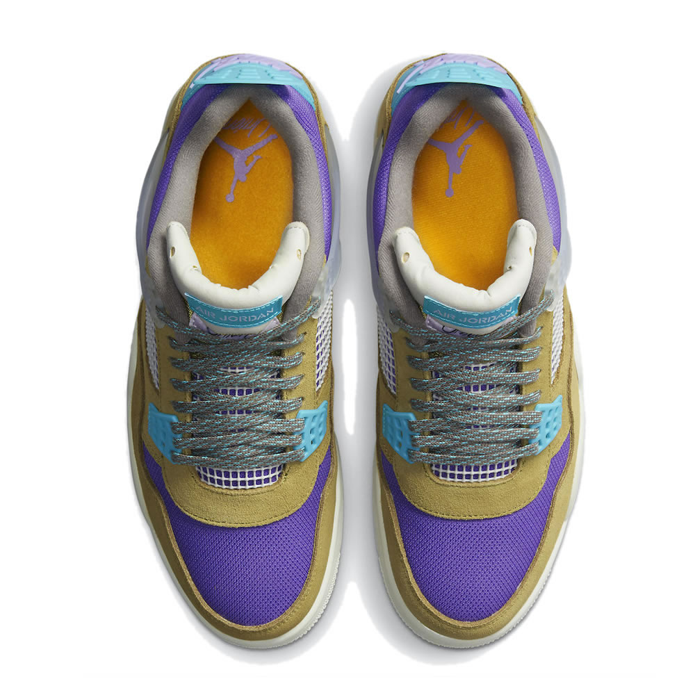 Union Air Jordan 4 30th Anniversary Desert Moss Dj5718 300 (4) - www.newkick.vip
